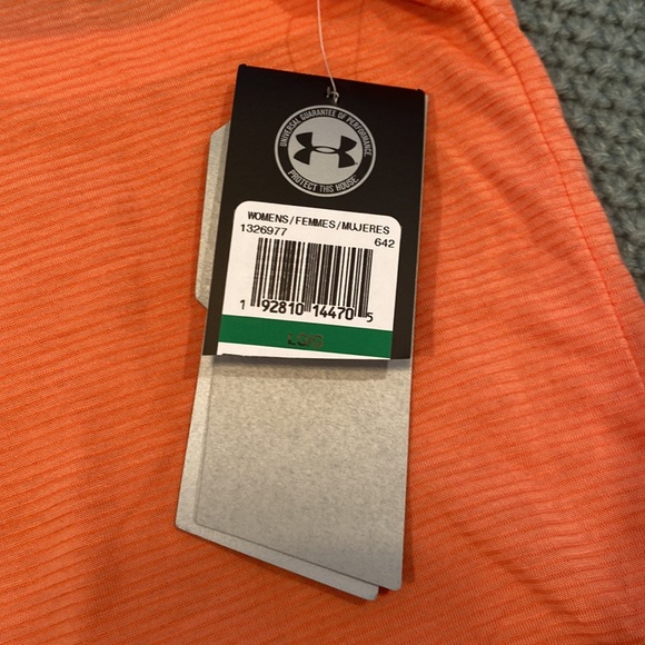 Under Armour workout tank - Orange NWT - Picture 2 of 2